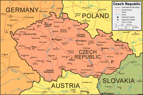 czech republic capital|what country does the czech republic border.